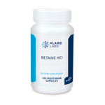 Klaire Labs - Betaine HCI 100 capsules