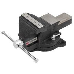 Тиски стальные поворотные с наковальней 5''(125мм) Forsage F-6540105