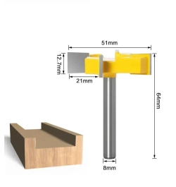 Фреза по Дереву для Выравнивания Поверхности