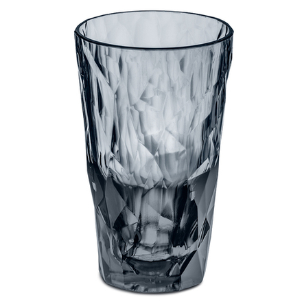 Стакан высокий superglas, club, no 6, 300 мл, акрил, серый