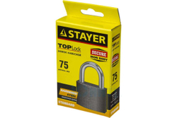 Навесной замок STAYER STANDARD 75 мм 37160-75