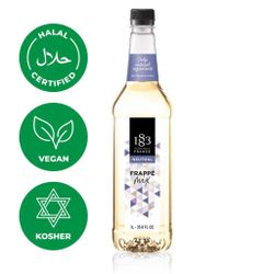 Сироп Фраппе Микс 1л бутылка прозрачный пластик 1883 Maison Routin