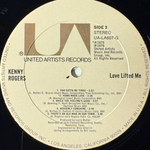 Kenny Rogers ‎– Love Lifted Me (США 1976г.)