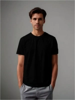 Футболка однотонная базовая хлопок унисекс Баракаттекс