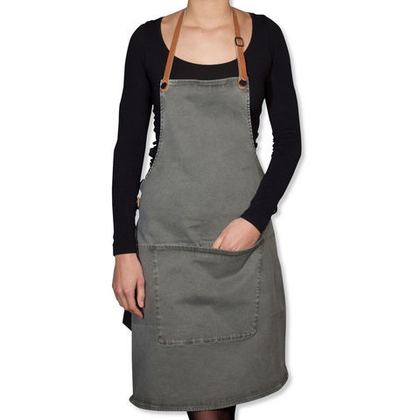 Фартук DutchDeluxes BBQ Style Canvas Grey-green серо-зеленый