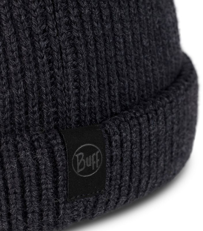 Вязаная шапка Buff Knitted Hat Ervin Graphite Фото 4