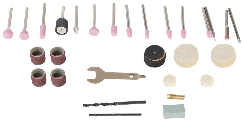 Гравер электрический ПОБЕДА ЭГ-150, 145Вт, 38 насадок в комплекте, кейс (150301150)