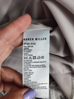 Платье Karen Millen изысканное, из шелка 40 размер