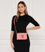 Кожаная сумка через плечо LOVE CLICK MINII Pinko - розовый(100067 A136)
