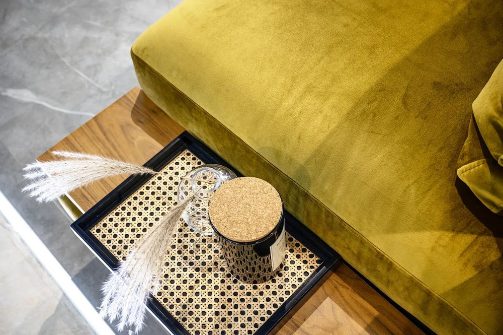 Велюр Manhattan (Манхэттен) 14 золотистая оливка