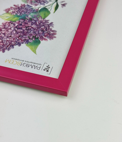 Фоторамка 30х40 см розовая, без фактуры, арт. 3040.746774