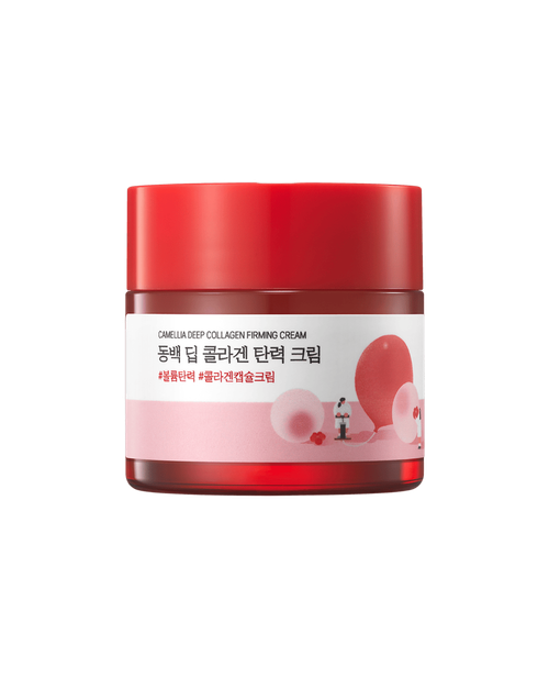 Round Lab Camellia Deep Collagen Firming Cream укрепляющий коллагеновый крем с камелией