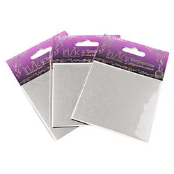 IRISK Трафарет для дизайна ногтей №63, серебро