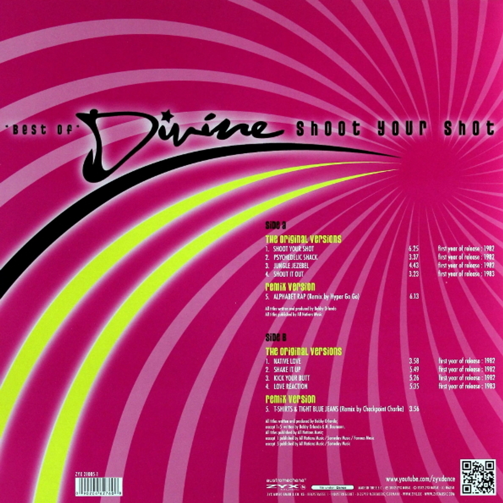 Divine / Best Of Divine Shoot Your Shot (LP)