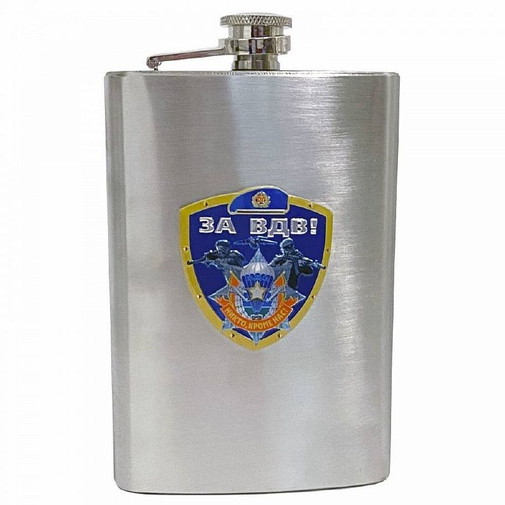 Фляжка нержавеющая сталь За ВДВ