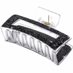 Заколка - краб для волос на блистере «MASKOTTA», шесть цветов в ассортименте, 9см