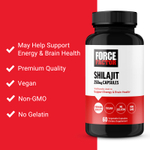 Force Factor, мумие, 250 мг, 60 растительных капсул