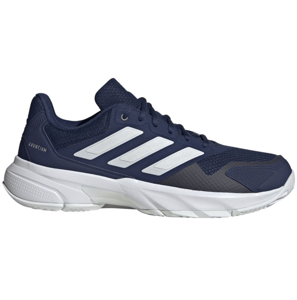 Мужские теннисные кроссовки Adidas CourtJam Control 3 M - dark blue/zero metalic/cloud white