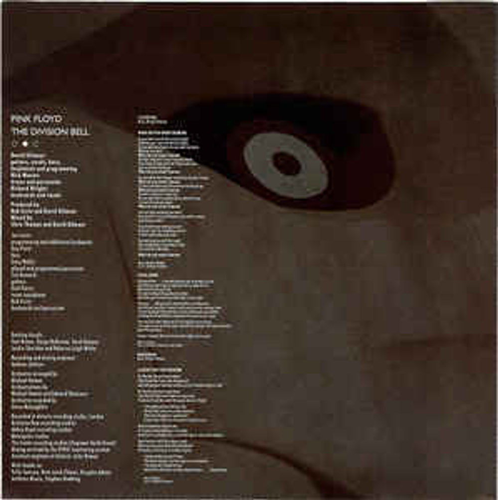 Pink Floyd / The Division Bell (Mini LP CD)