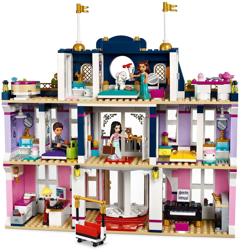 Конструктор LEGO Friends 41684 Гранд-отель Хартлейк Сити