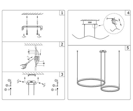 Подвесной светильник Kink Light Тор 08219,33P(3000K)