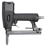 Пистолет скобозабивной мебельный Hybest 1013JL (пневматический, скобы 53F 20Ga, удлиненный)