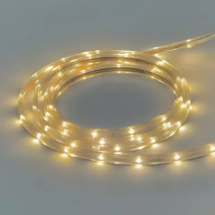 Светодиодная лента Герметичная, бухта 100 м., тепло-белая, 220В, SMD2835, 24 LED на 1 м., 2700К, IP65 LTC (NL-H1-2WW)