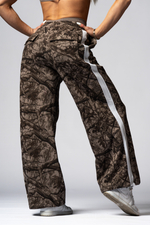 Брюки Oversized Sweatpants POWER 896 LIGHT BROWN CAMO