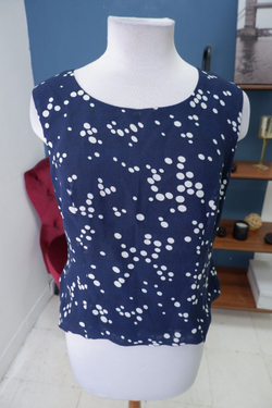 Блузка с коротким рукавом нежная 46 размер