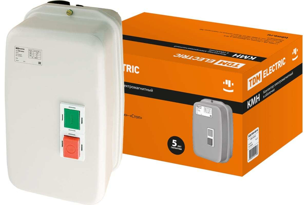 Контактор КМН46562 65А в оболочке  Ue=380В/АС3 IP54 TDM SQ0709-0016