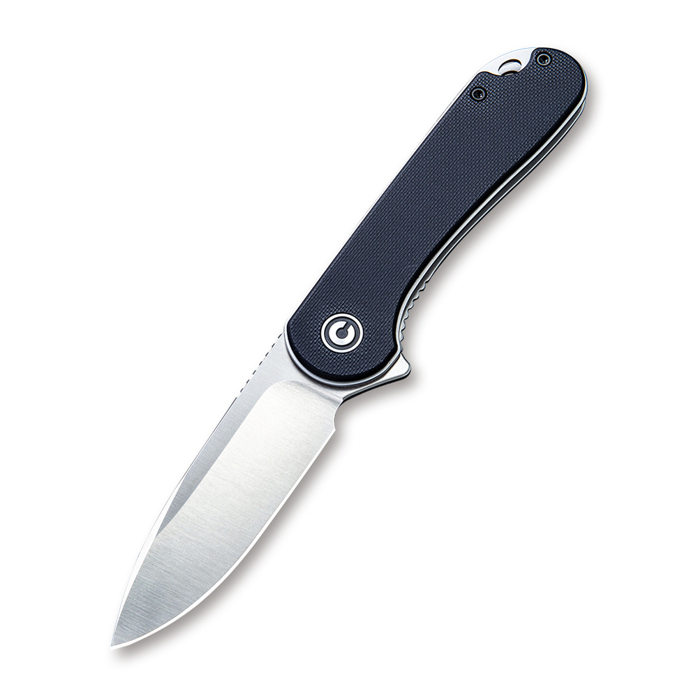 Складной нож CIVIVI Elementum сталь D2,  рукоять с атласной отделкой G10 черная