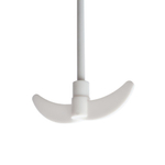 Насадка для мешалки верхнеприводной, 8х500 мм, лепестковая, с ПТФЭ покрытием