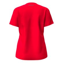 Футболка женская HEAD Club Original T-Shirt W 814845-RD-M, р.M, хлопок, полиэстер, эластан, красный
