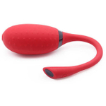 Вибро-яйцо Magic Fugu красного цвета (7 режимов, синхронизируется со смартфоном) (Цвет: красный)