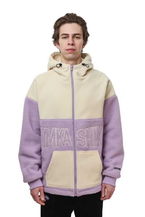 Худи Ymkashix Little Lamb Zip белый/фиолетовый