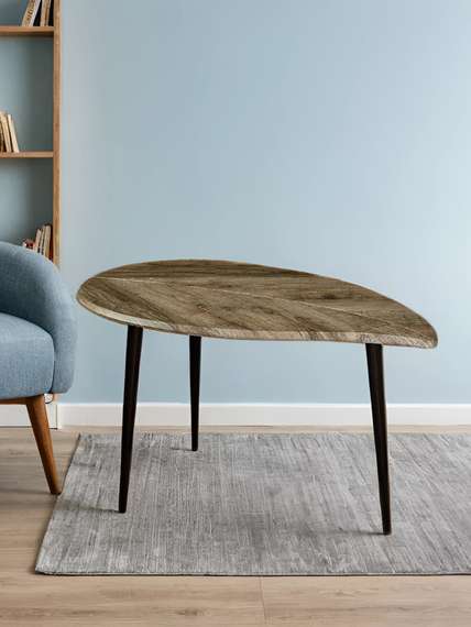 Стол журнальный BeautyStyle 28 дуб крымский состаренный/черный