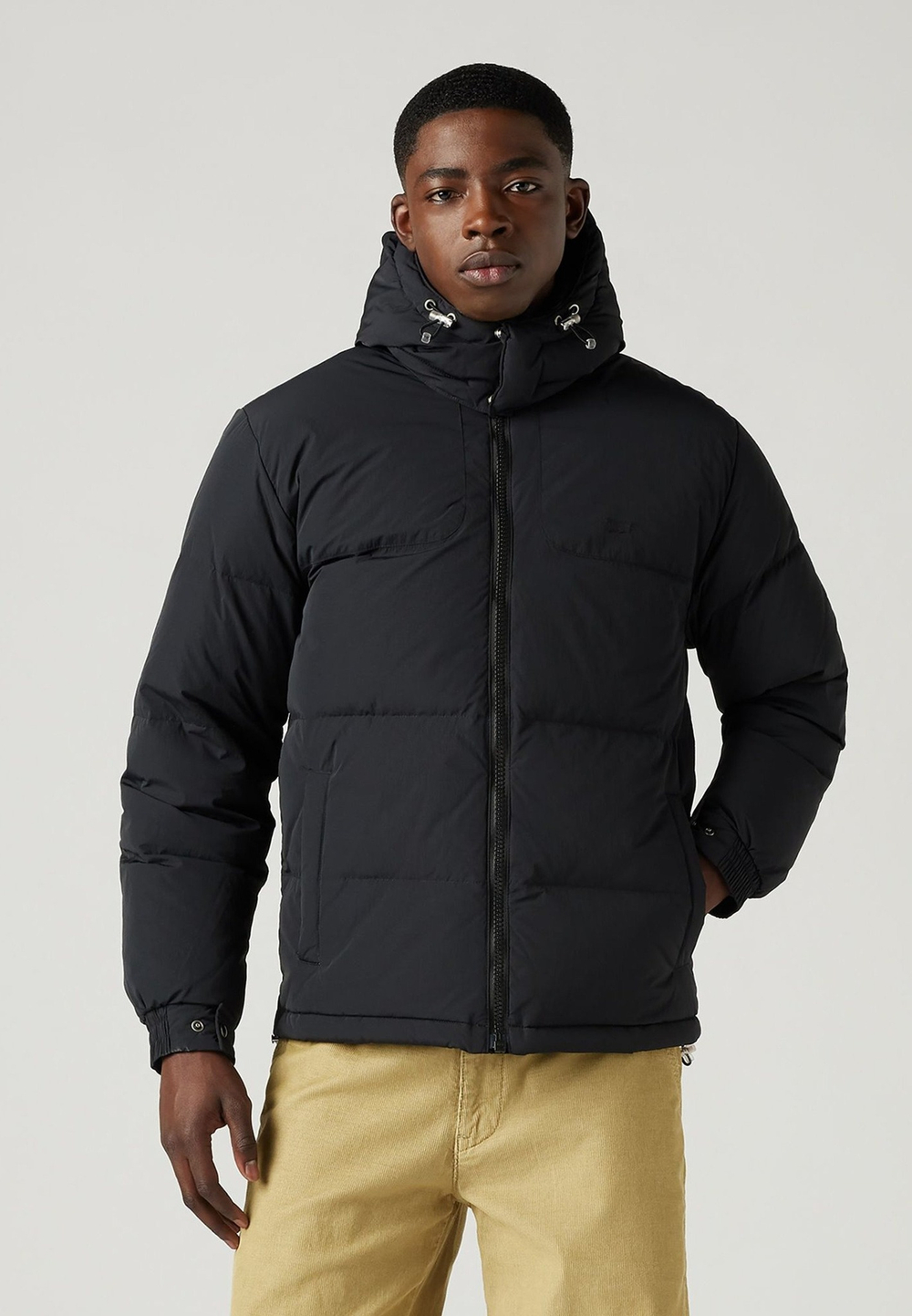 Куртка утепленная мужская LEVI'S ROCKRIDGE SHORT PUFFER JET BLACK