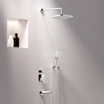 Встраиваемая душевая система со смесителем и изливом Damixa Gala 953510000