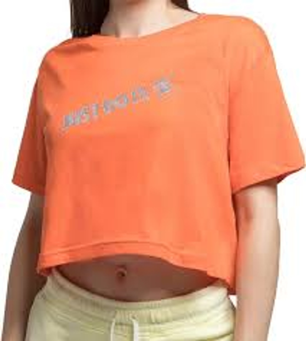 BQ3700-842 ФУТБОЛКА Nike W NSW TEE CROP STAMP