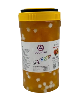 Желейный топпинг шарики для Бабл Ти ,персиковый 2.5кг