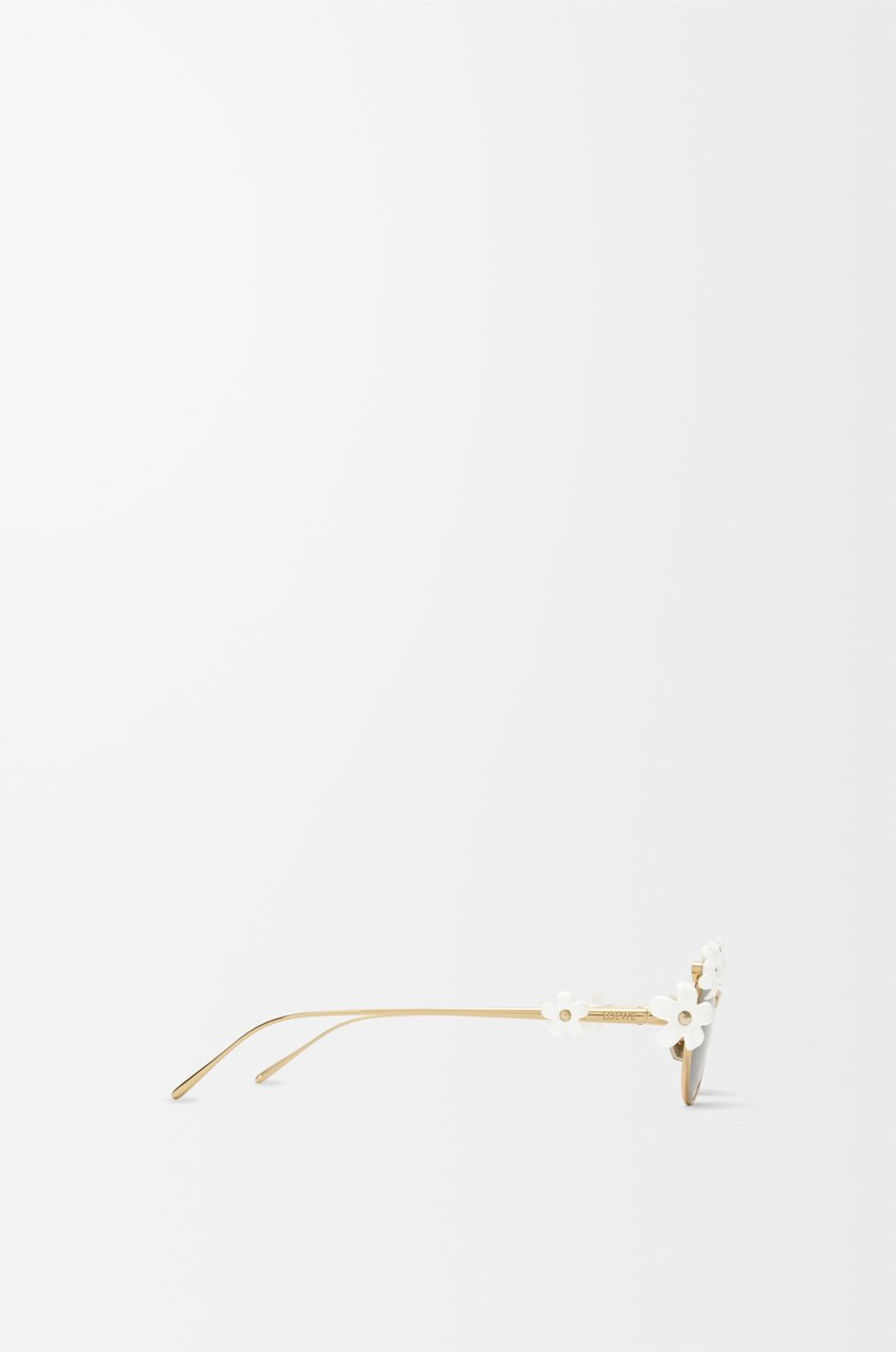 Loewe Солнцезащитные очки Daisy Field, белый