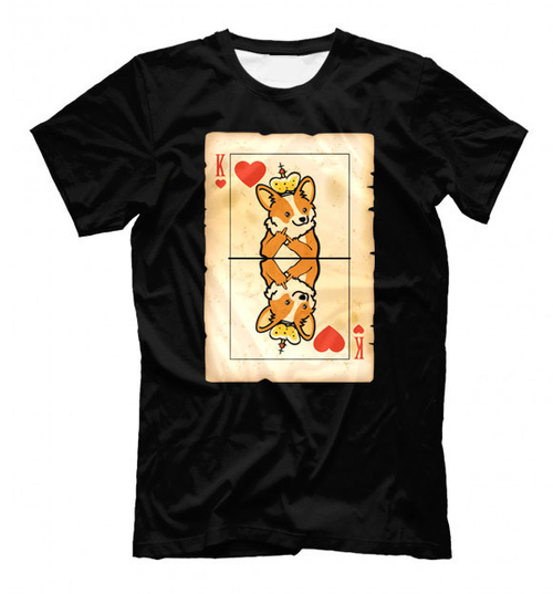Футболка "Корги - король"