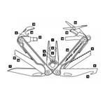 Мультитул Leatherman Charge Plus TTI -832528 серебристый
