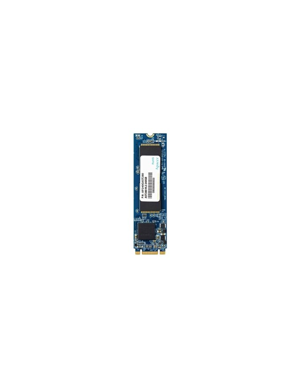 Apacer SSD AST280 240Gb SATA M.2 2280, R520/W495 Mb/s, 3D TLC, MTBF 1,5M, 140TBW, Retail, 3 years (AP240GAST280-1)
