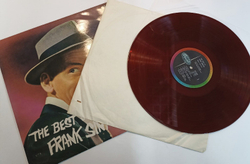 Винтажная виниловая пластинка Frank Sinatra The Best Of Frank Sinatra (Red Vinyl Japan 1960)
