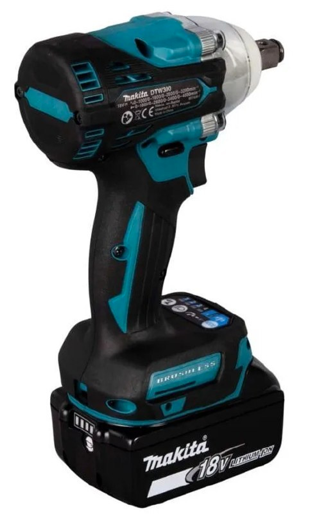 Аккумуляторный ударный гайковерт 3/8\" LXT® DTW300RT 18В 3/8\" 180 Нм 0 – 2 400 об/мин