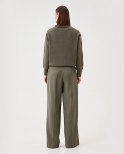 Свободные брюки-палаццо