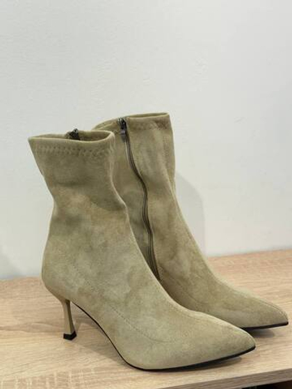 Ботильоны из эко замши