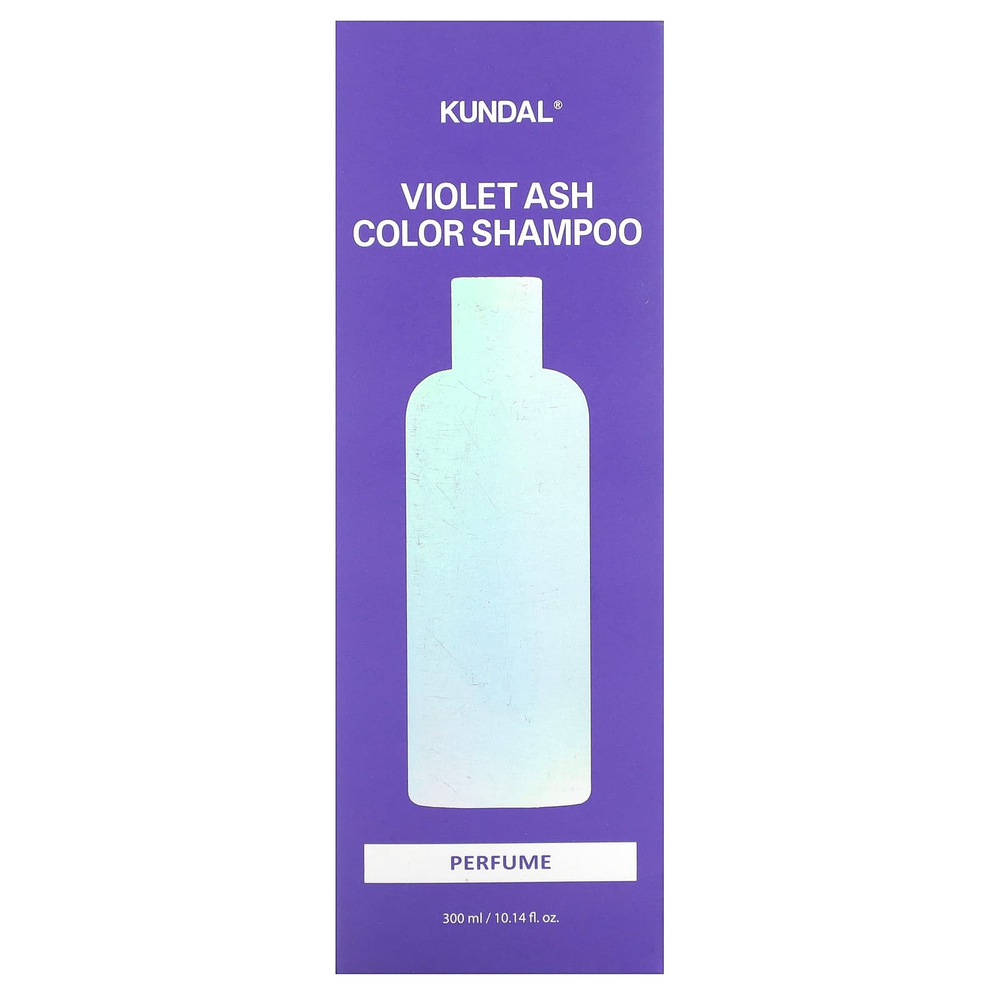 Kundal, Фиолетовый пепельный шампунь, груша и фрезия, 300 мл (10,14 жидк. унц.)