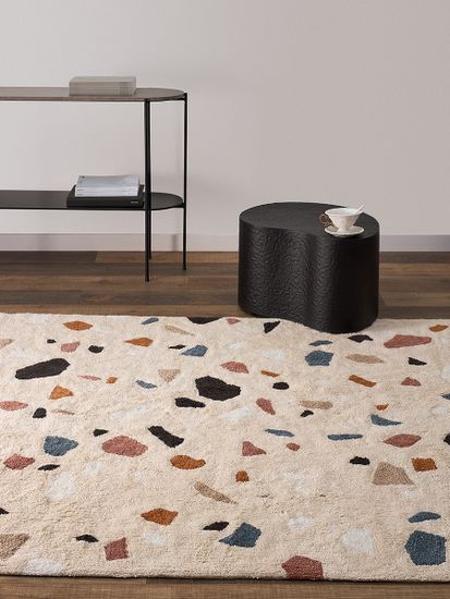 Ковер из хлопка terrazzo poetry из коллекции ethnic, 180х230 см